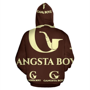 Gangsta Boyz, Gangster Hoodies Gold All Over Hoodie